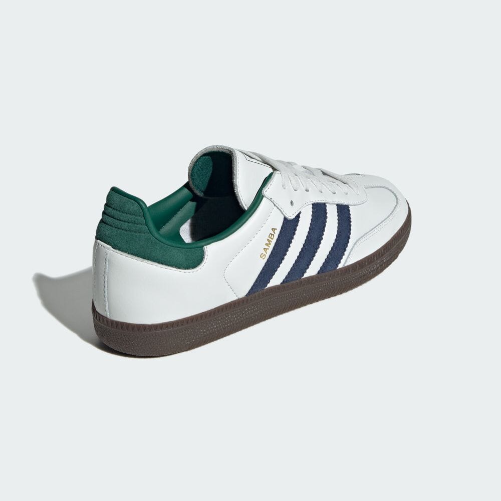 Adidas SAMBA OG Black White Tenisky ORIGINALY Unisex IH4882 Black White/College Green/Active Green
