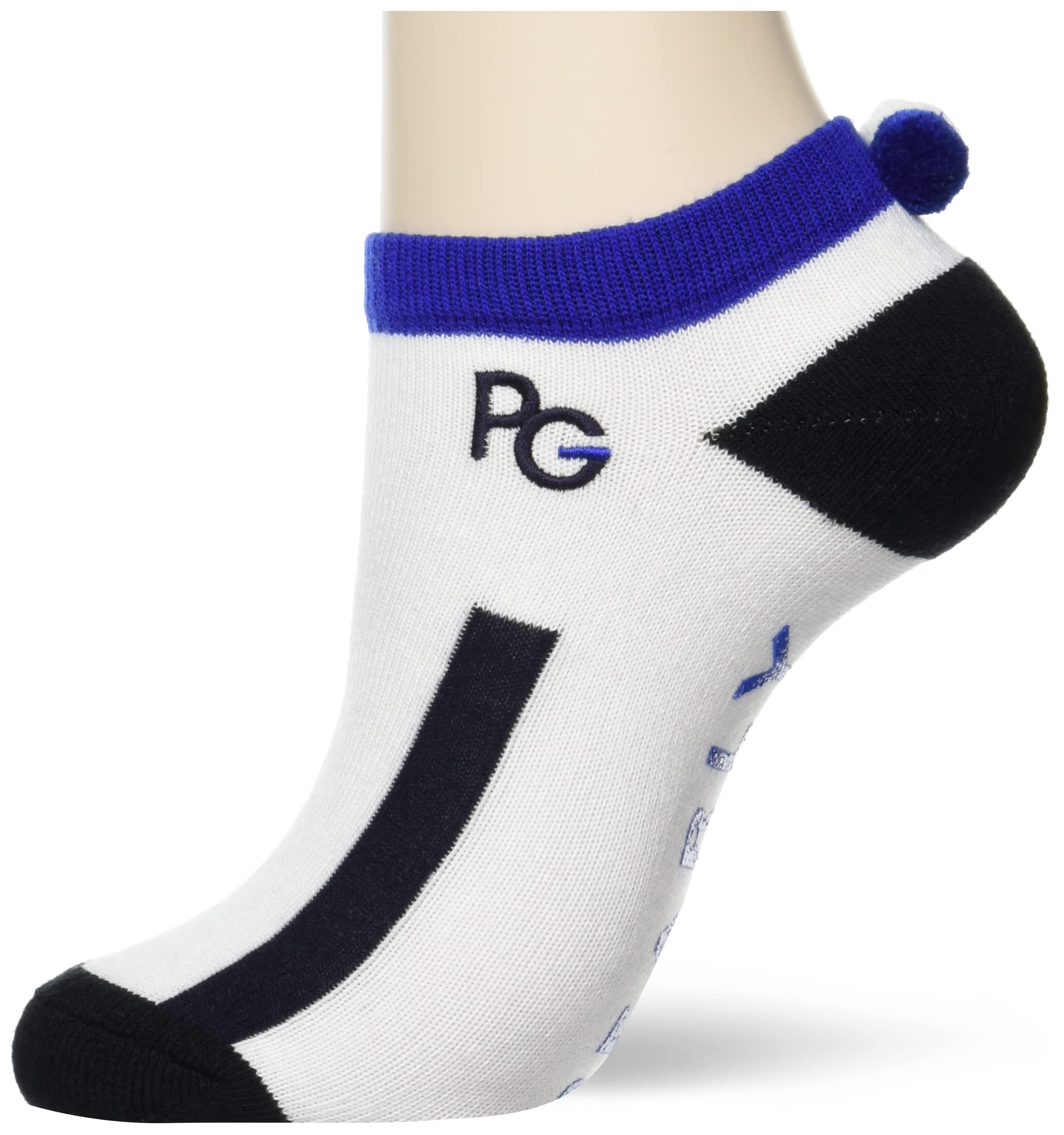 

Носки до щиколотки с логотипом PG Brahma Ankle SOX LADIES FR [PEARLY GATES] Женские / 053-2186202 030_Белый