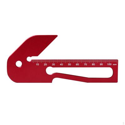 Center Measuring Tool, Line Scriber Scribing Ruler, Architect Ruler Woodworking for