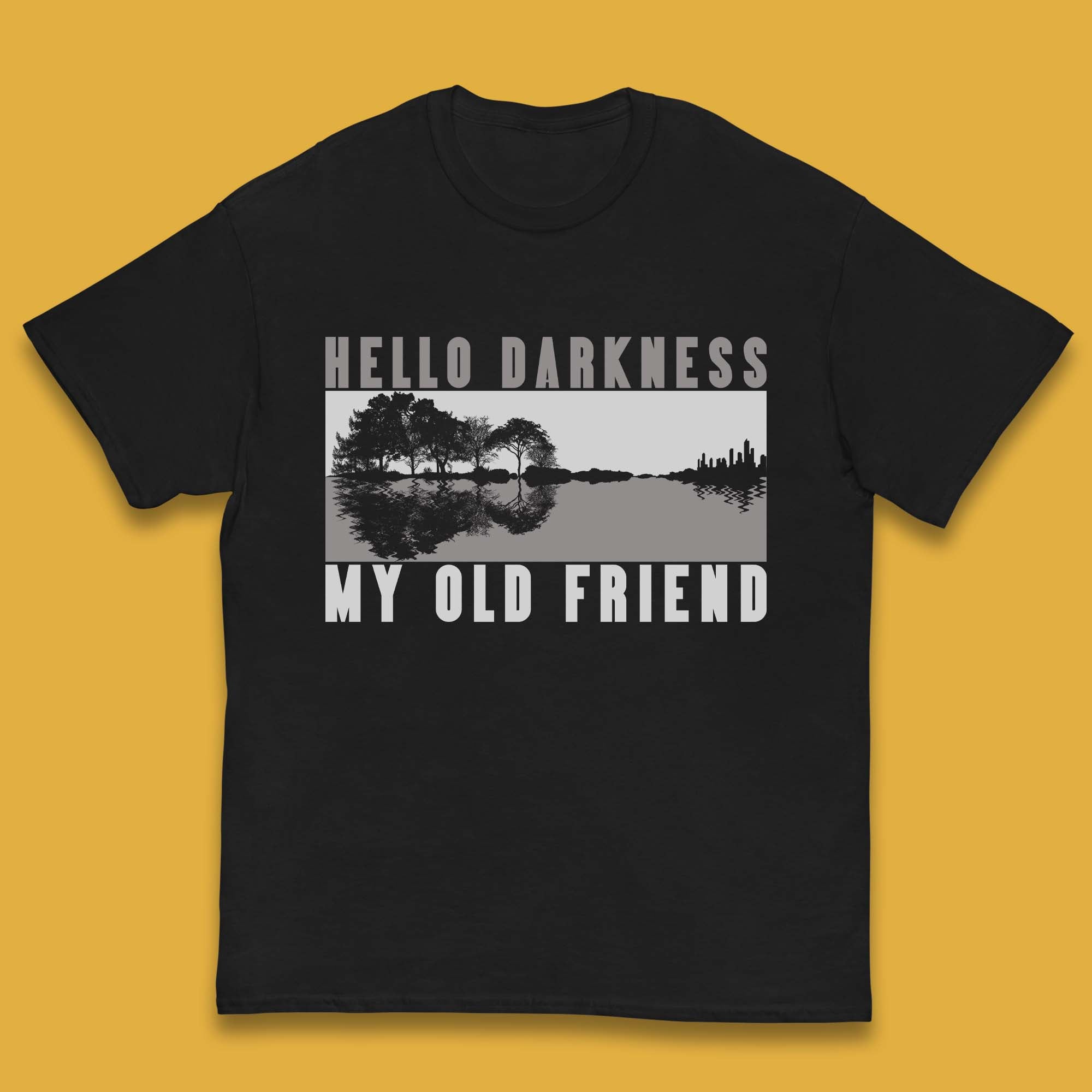 Hello Darkness My Old Friend Kids T-Shirt 160