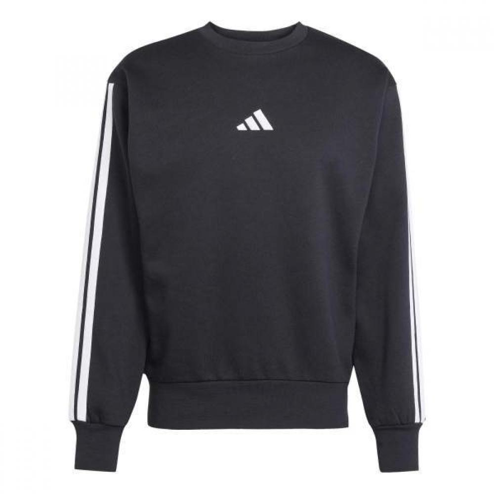 Adidas Essential 3 Stripes Fleece Sweatshirt Je6304