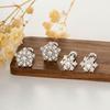 Snowflake Shaped Piercing Earrings New Nail Jewelry fashion 1Pc minimalist Ear Bone  Accessories