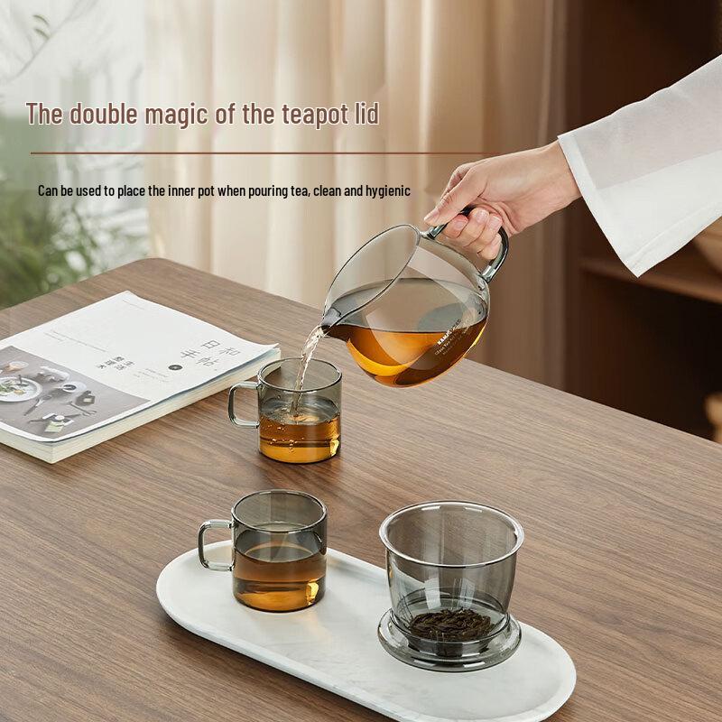 Kamjove Glass Tea Infuser Pot