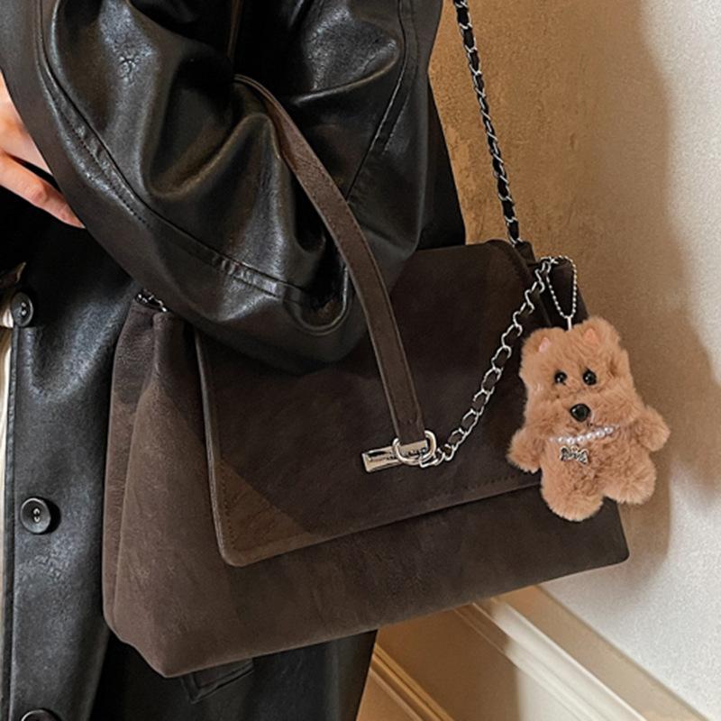 High-value Fashionable Retro Large-capacity Bag Women's Autumn New Trendy Chain Commuter Shoulder Underarm Bag