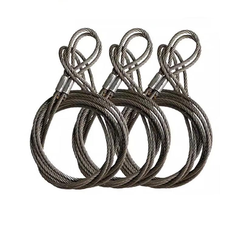 Jixiong Outdoor Heavy-Duty Steel Wire Rope with Double Buckle