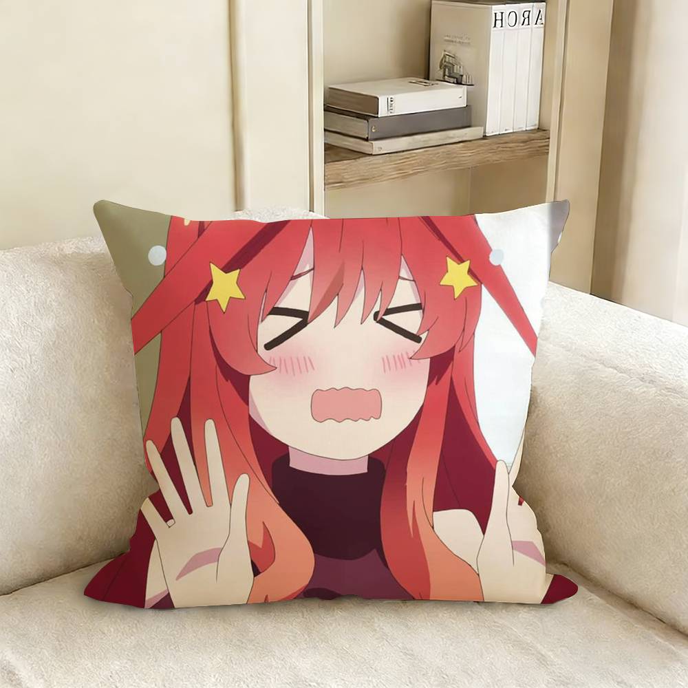 

IItsuki NNakano Pillow Cover Sofa Cushion Cover Home Room Decoration Children Gift 30X30cm