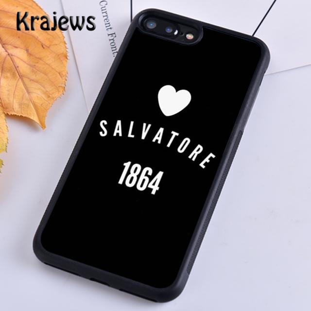 Krajews The Vampire Diaries Phone Case Cover For iPhone 17 Air 16 15 14 Plus 11 12 13 Pro Max Coque Shell Fundas