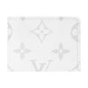 LOUIS VUITTON Monogram Coated Canvas Wallet Women's White M27081