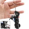 3D Motorrad Zubehör Motorrad Schlüsselanhänger Für Harley Lokomotive Modell Schlüsselring Gummi Schlüsselanhänger Cartoon Anhänger Geschenk Großhandel