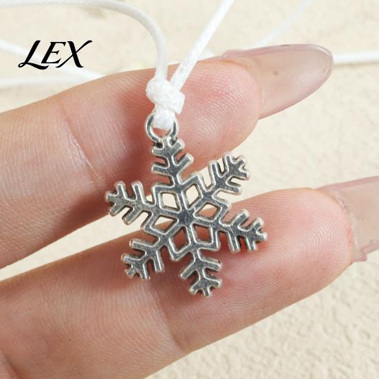 Stackable Minimalist Wrist Accessories Christmas Braided String Bracelet, Adjustable Handmade Bracelet with Metal Rope Tree/Snowflake/Elk Charm,