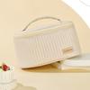 Advanced Sense Cream Cake Cosmetic Bags for Female Hand Carrying Travel Makeup Storage Bag Portable PU Wash Toiletries Bag