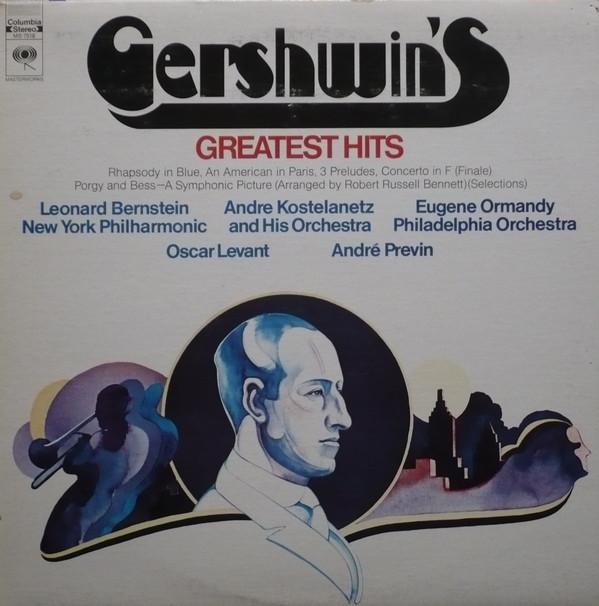 

LP Record VARIOUS Gershwins Greatest Hits MS7518 Columbia Master 1971 Canada Classical Used