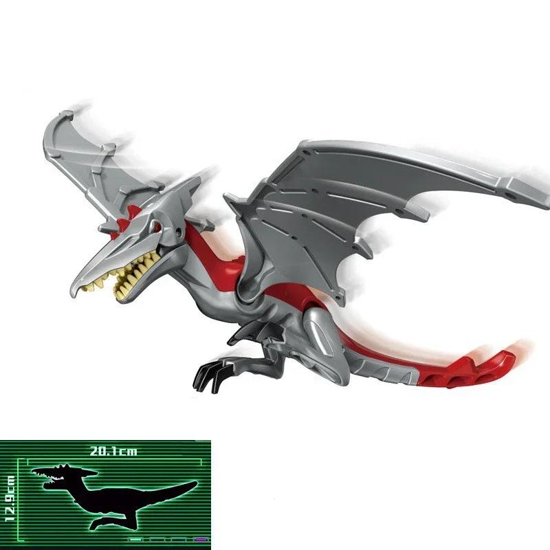 2025 Jurassic Dinosaurs World Park Spinosaurus Baryonyx Therizinosaurus Indominus Rex Building Blocks Bricks Kids Xmas Toys