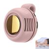 Portable Mini Bladeless Fan Hands Free Clip On Waist Shirt Cooling Fan 3 Speed Silent for Camping Hiking Office