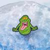 Monster Stylish Green Design Metal Brooch Pin Quirky Animal Badge Perfect For Accessories Personal