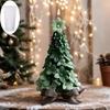 3D Flower Christmas Tree Silicone Candle Mold DIY Aromatherapy Wax Soap Resin Mould Christmas Home Decoration Handmade Craft Supplies