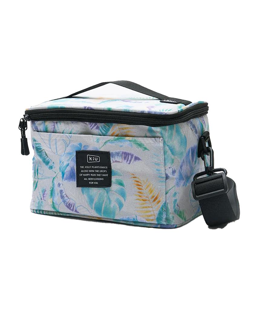 Kiu Měkká chladicí taška 600D 5L skládací chladič pro venkovní sportovní a rodinné použití a design Pale Botanical (WPC) - Vodoodpudivý, odolný proti skvrnám,