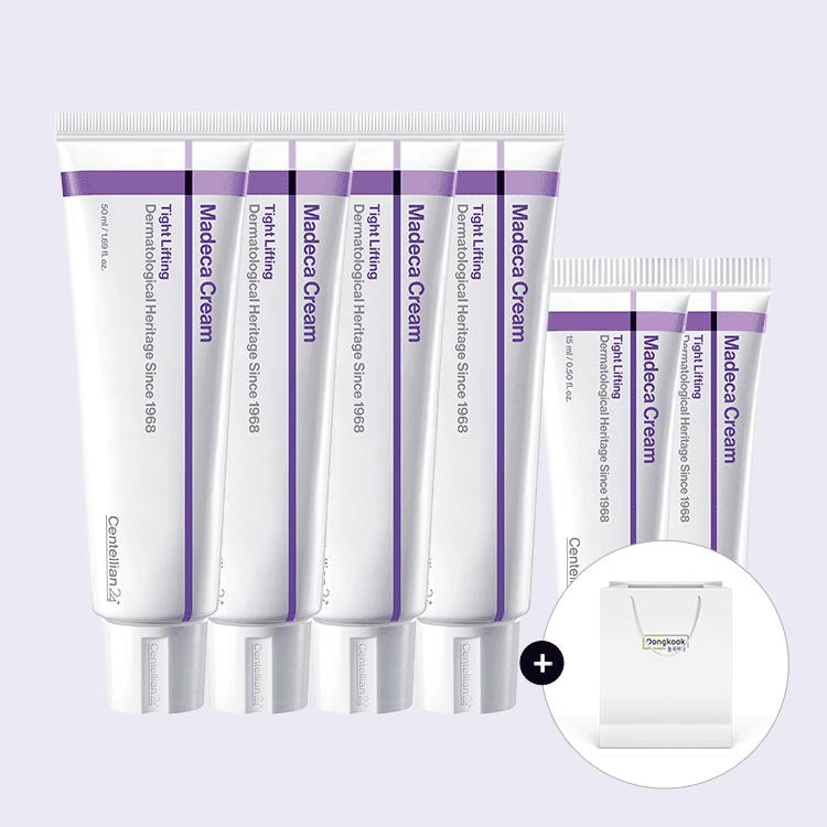 2025 NEW All New Madeca Cream Tight Lifting 50ml x 4 + 15ml x 2