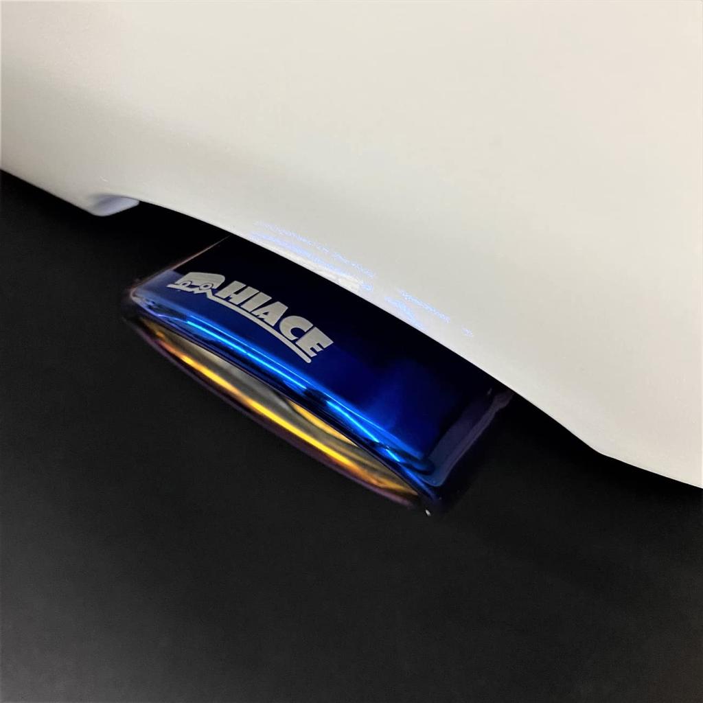 [ZERO HOUSE] Hiace Muffler Cutter Exclusive Design! Muffler Cutter 200 Series HiAce/Regius Ace 1/2/3/4/5/6/7