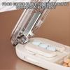 2025 Upgraded Pillbox Precision Pill Cutter, 1 Split Into 2, 1 Split Into 4, Multifunctional Medicine Cutter, Medicine Box