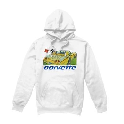Chevrolet Unisex Adult Corvette 74 Hoodie