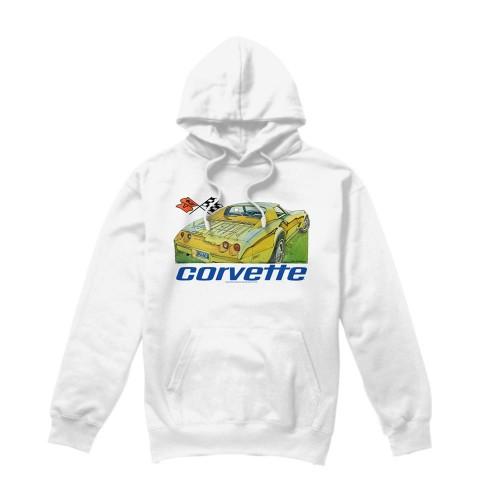 Chevrolet Unisex Adult Corvette 74 Hoodie