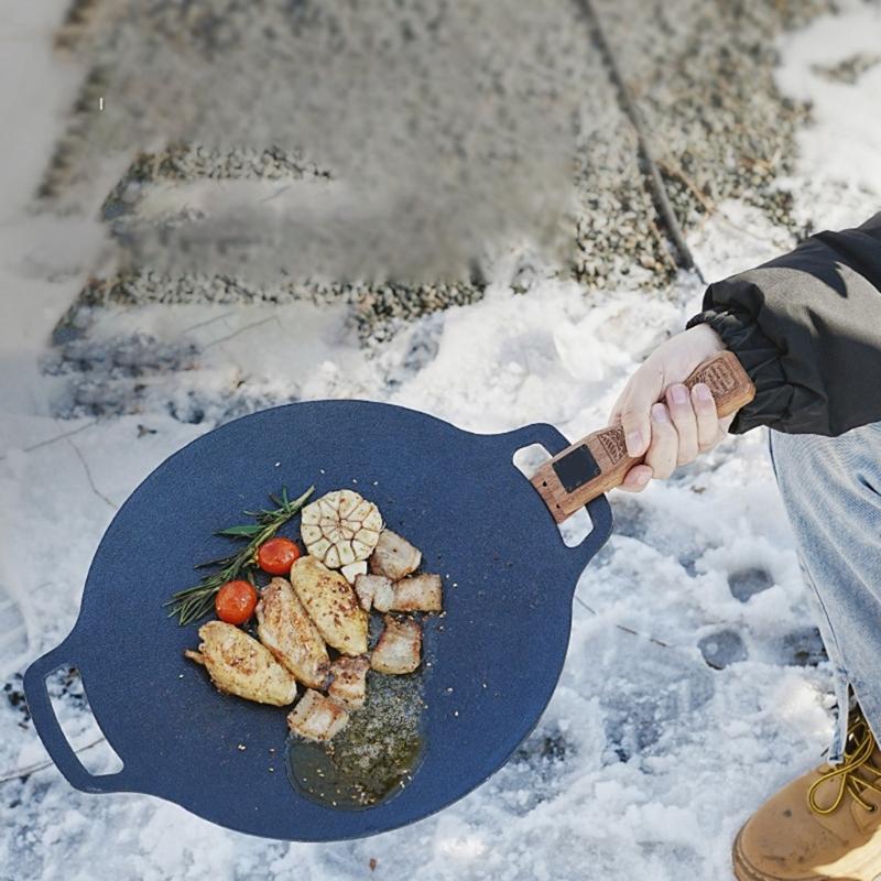 Portables Light Weight Handle Oven Safe Tool Grills Pans Security Frying Handle for Outdoor and Indoor Use