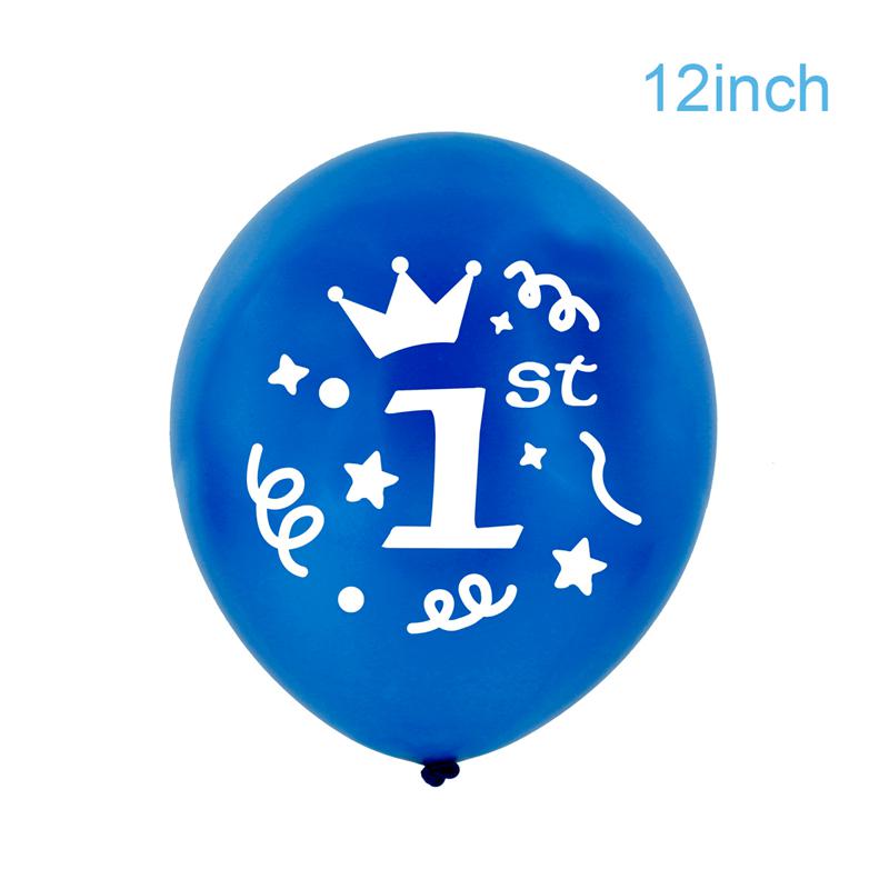 1er Anniversaire Decorations De Fete D Helium Ballon Gonflable Pour Bebe 1 An Fete D Anniversaire Acheter A Prix Bas Livraison Gratuite Avis Reels Avec Des Photos Joom