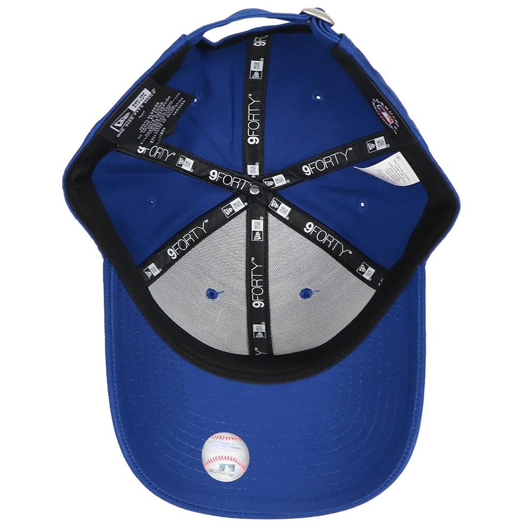 [New Era] NewEra Cap for Men and Women 9FORTY Hat MLB Major League Baseball Cap Unisex Logo Brand Los Angeles Dodgers Essential Light Royal [Used]