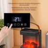 Flame Mountain Electric 3D Fireplace Heater: European-Style Living Room Heating