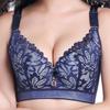 Plus Size Adjustable Full-Cup Bra with Side Support 