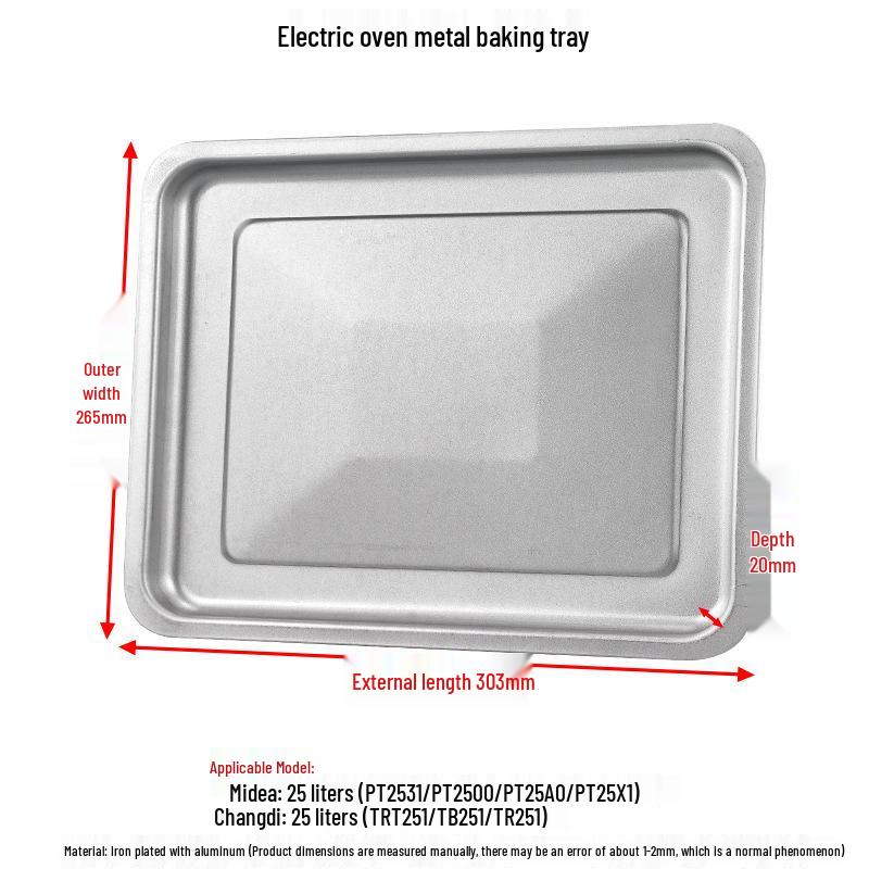 Small Rise Baking Pan: Household Oven Tray for Baking and Grilling