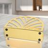 Non-slip Bottom Iron Art Paper Towel Holder Hollow Desktop Tissue Stand  Home
