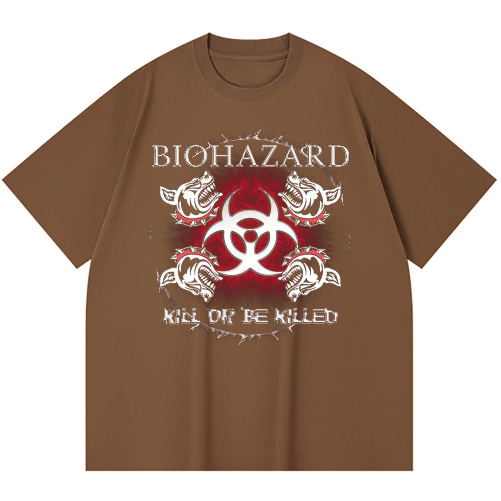 230 Gsm 100% Cotton Heavy Metal T-Shirt  Rock Band Popular Music Print Unisex Heavy Cotton T Shirt