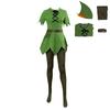 Peter Pan Cosplay Kostým Pro Dospělé A Děti Halloweenský Párty Oblek