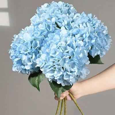 1 STK Künstliche Hortensie, Falsche Hortensie, Kunstpflanze, Frühlingsdekoration, Hochwertige Kunstblume für DIY Hochzeitssträuße, Partys, Zuhause