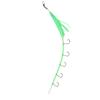 350mm Simulation Octopus Squid Swivels String Hooks with Steel Wire 360 Degrees  Rotating Artificial Fish