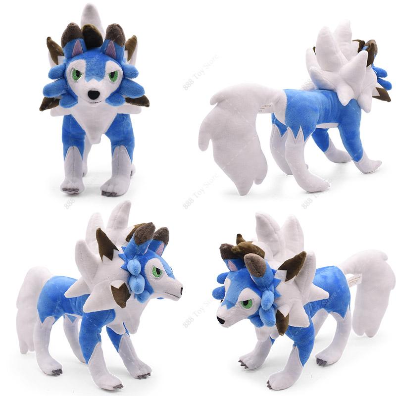 Plush Koraidon Miraidon Motorcycle Form Shiny Lycanroc Midday Form Lunala Solgaleo Zacian Zamazenta Stuffed Peluche Toys