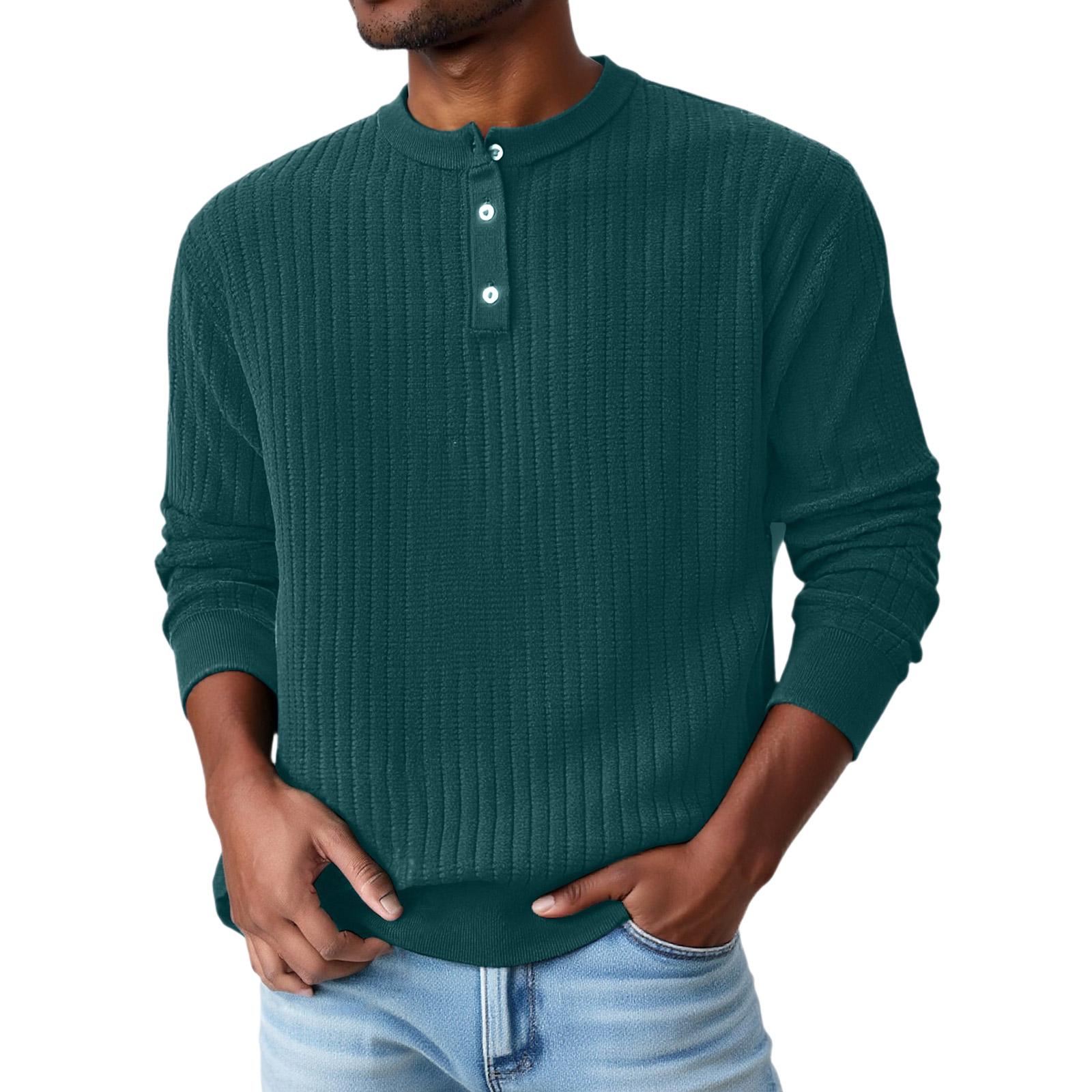 

Men s Business Long Sleeves Pullover Knitted Sweater Sweater L