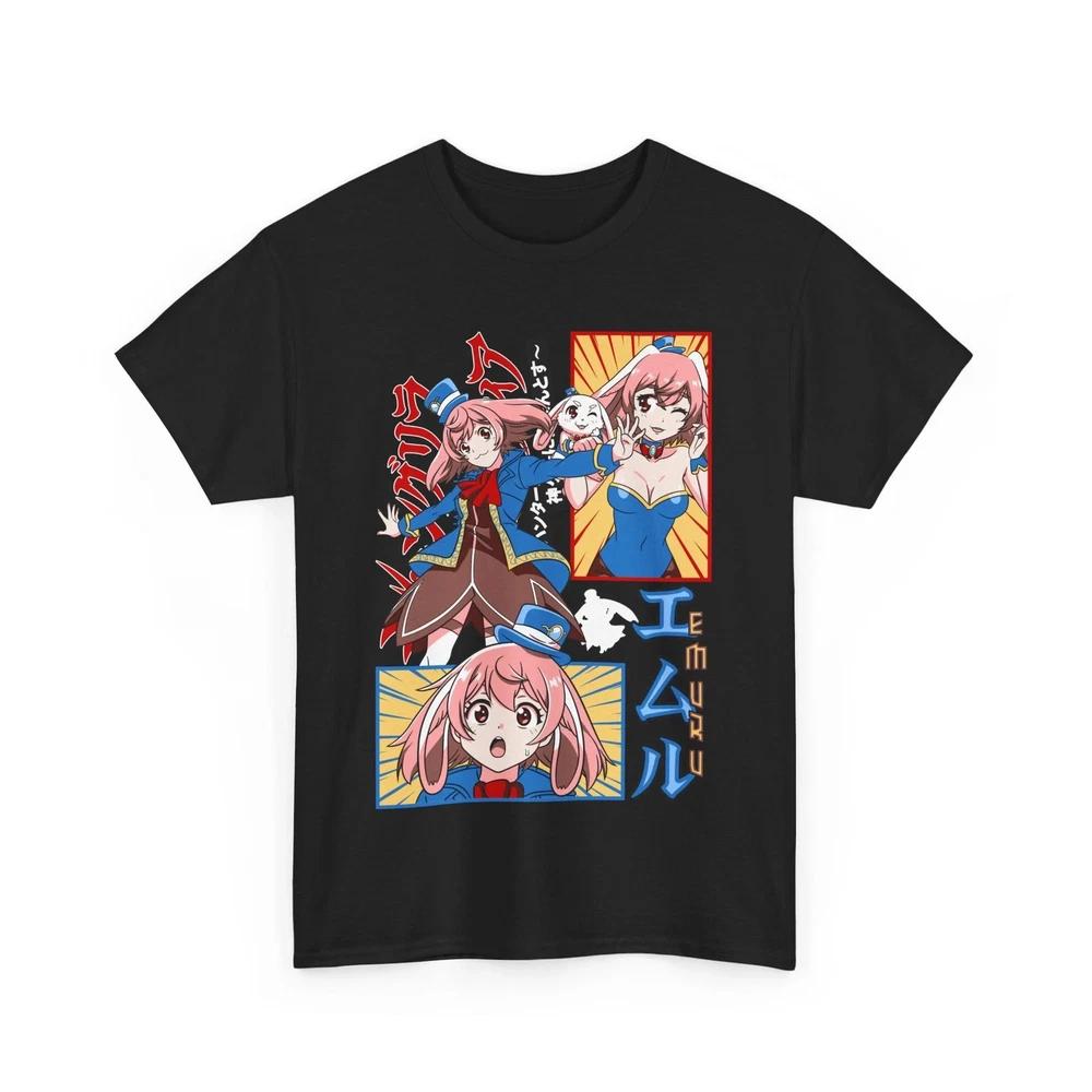 Anime ShangriLa Frontier Bunny Black T Shirt 1 S