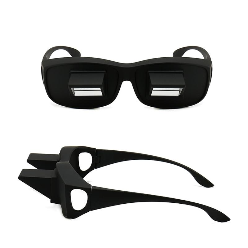 Lightweight High Definition Lazy Glasses Bed Prism Glasses Horizontal Spectacles for Reading and Watch TV in Bed