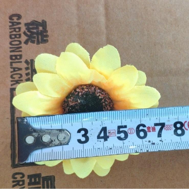 

Имитация цветка головка 9 см имитация подсолнуха цветок ремесла улучшение дома свадебная вечеринка атмосфера ювелирные изделия своими руками аксессуары