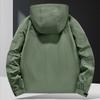 Winter Multiple Pockets Man Coats Loose Leisure Solid Windproof Tops New Man Coat Autumn Coats Man
