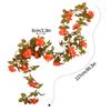 1PCS Flower Garland Fake Rose Vine Artificial Flowers Hanging Rose Ivy Hanging Baskets Wedding Arch Garden Background Decor