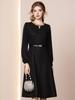 Zhi Li Elegant Hepburn-Style A-Line Dress for Tall Women - 2026 Spring Collection