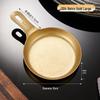 304 Stainless Steel Vinegar Dish with Handle for Sauces and Seasonings - Retro Style, Ideal for Barbecue and Hot Pot, Custom Logo Available.