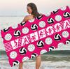 Volleyball Strandtuch_ Sommer Sportgeschenk