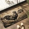 2025 New RoosterCarpet Rug for Living Room Bedroom Home Sofa Decoration,Kids play Non-slip Floor Mat