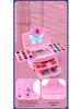 Ye Luoli Washable Girl's Makeup Set: Dress-Up Toy with Eyeshadow & Lipstick