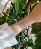Alleun Silver 925 Square Silver Ball Snake Chain 16Cm Bracelet